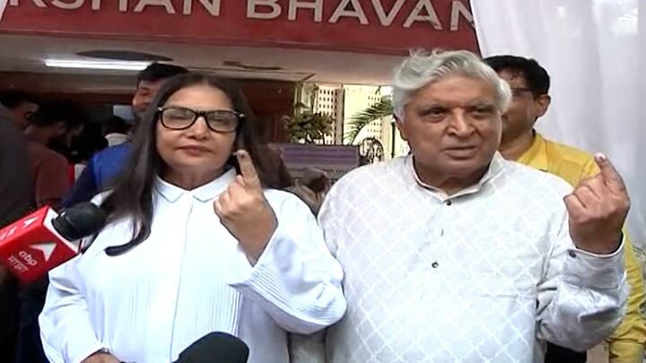 जावेद अख्तर - शबाना आजमी : मतदान ही मोठी जबाबदारी आहे. प्रत्येकाने मतदान करावं, असं म्हणत जावेद अख्तर, शबाना आझमी यांनी मतदान केलं आहे.