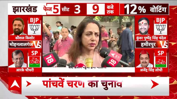 Lok Sabha Elections: Hema Malini Casts her Vote, says ‘It’s each particular person’s proper to solid vote’