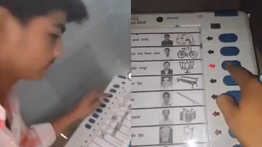 Lok Sabha Election 2024: फर्जी वोटिंग का Video वायरल, पोलिंग पार्टी के सभी सदस्य सस्पेंड, आरोपी गिरफ्तार Lok Sabha Election Etah Fake Voting Video viral all members of polling party suspended accused arrested Watch Lok Sabha Election 2024: फर्जी वोटिंग का Video वायरल, पोलिंग पार्टी के सभी सदस्य सस्पेंड, आरोपी गिरफ्तार