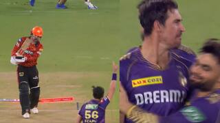 KKR vs SRH: मिचेल स्टार्क का कहर, पावरप्ले में ही हैदराबाद का टॉप ऑर्डर किया ढेर; देखें हेड को कैसे मारा बोल्ड
