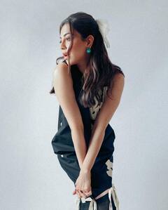 Kajal Aggarwal Amazes Her Admirers In Black Summer Dress; PICS