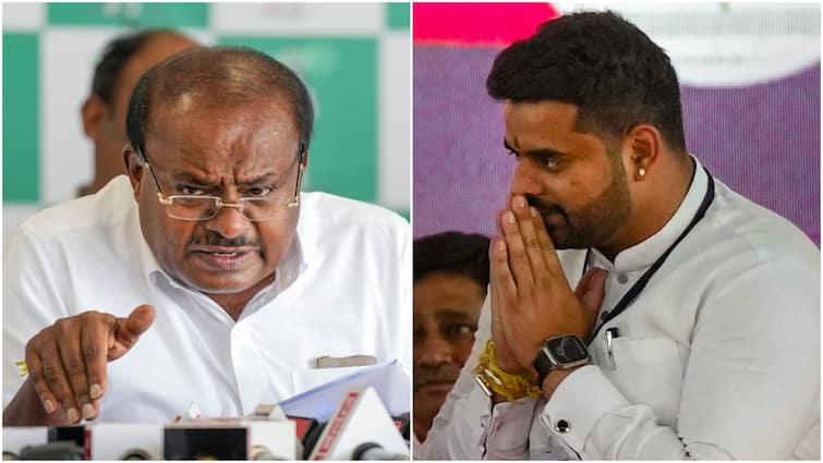 Karnataka Sex Scandal: Kumaraswamy Appeals To Prajwal Revanna To 'Return And Face The Situation' Karnataka Sex Scandal: Kumaraswamy Dares CM Siddaramaiah To Take Action Against DK Shivakumar Over Leaked Audio