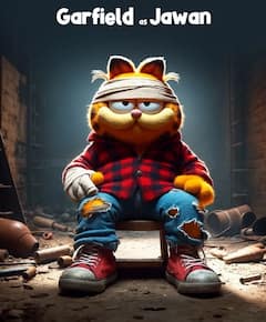 Babu Bhaiya To Pushpa: AI Imagines Garfield Cat As Iconic Bollywood Characters