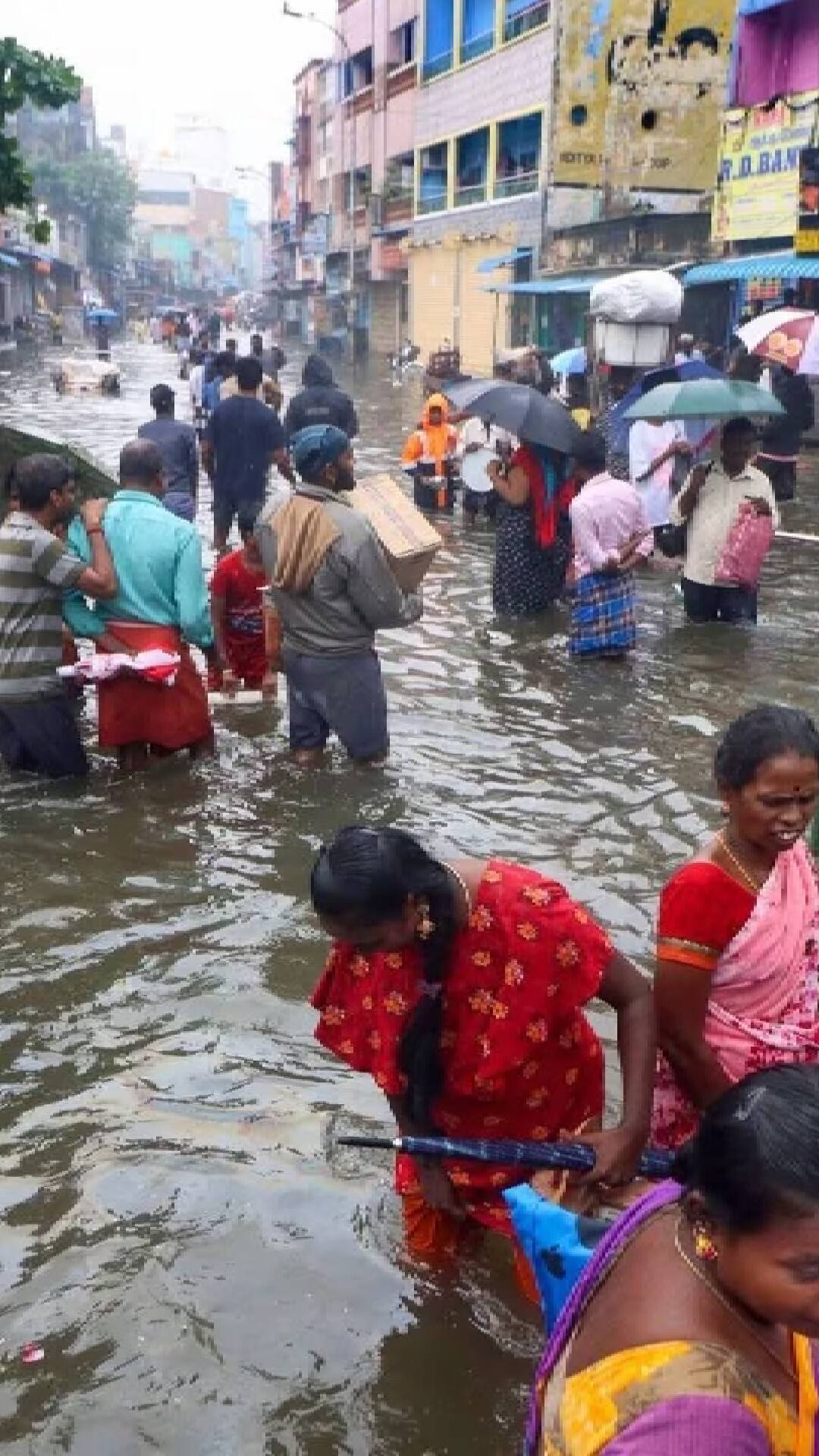 Tamil Nadu: भारी बारिश के बाद करूर जिले में दिखा जलभराव | ABP Shorts