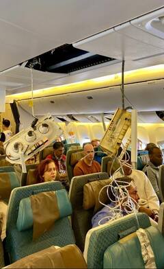 Photos: સિંગાપોર એરલાઇન્સની ફ્લાઇટ બની ટર્બુલેંસનો શિકાર, અંદરની તસવીરો જોઈને હચમચી જશો