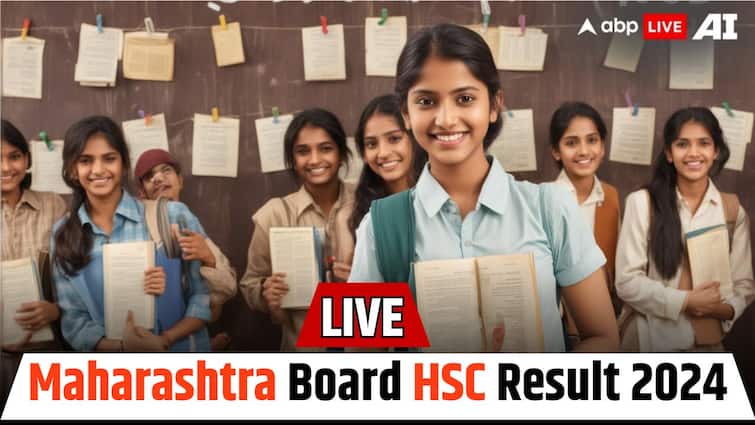 Maharashtra MSBSHSE HSC Result 2024 Live: Maharashtra Board 12th results will be released today afternoon, note down the useful website