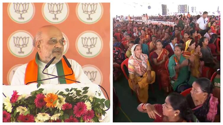 Lok Sabha Election 2024: 'नवीन बाबू की सरकार झोले की सरकार है', बोले अमित शाह, किसको सलाखों के पीछे डालने की कही बात Lok Sabha Election 2024 Amit Shah targets Naveen Patnaik in Sambalpur promises to give annual allowance to fishermen Lok Sabha Election 2024: 'नवीन बाबू की सरकार झोले की सरकार है', बोले अमित शाह, किसको सलाखों के पीछे डालने की कही बात