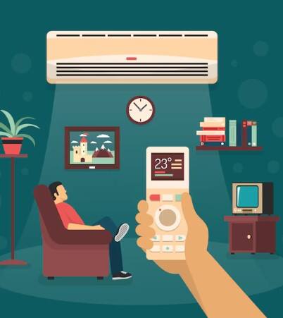 ਆਪਣੇ ਫ਼ੋਨ ਨੂੰ AC ਵੱਲ ਕਰੋ, ਜਿਸ ਤੋਂ ਬਾਅਦ ਤੁਹਾਡੇ ਫ਼ੋਨ ਨੂੰ AC ਦਾ ਕੰਟਰੋਲ ਮਿਲ ਜਾਵੇਗਾ। ਹੁਣ ਤੁਸੀਂ ਫੋਨ ਨੂੰ ਰਿਮੋਟ ਦੇ ਤੌਰ 'ਤੇ ਵਰਤ ਸਕਦੇ ਹੋ। ਇਸ 'ਚ ਤੁਸੀਂ ਪੱਖੇ ਦੀ ਸਪੀਡ ਅਤੇ ਤਾਪਮਾਨ ਨੂੰ ਕੰਟਰੋਲ ਕਰ ਸਕਦੇ ਹੋ।