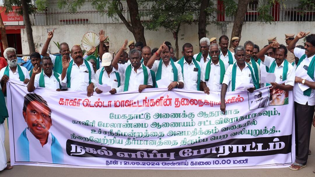 தமிழகத்தின் நீர் ஆதாரம் பறிபோவதற்கு காரணம் திமுக அரசு - பி.ஆர்.பாண்டியன்