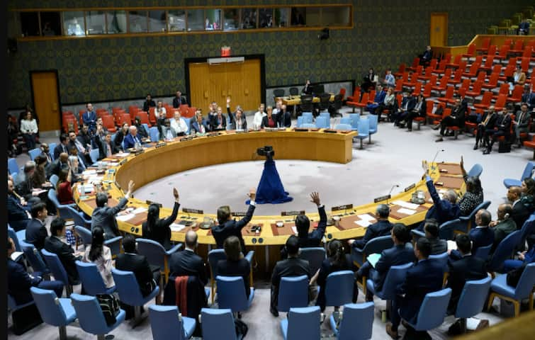 UN Security Council rejects Russian proposal to counter military activity in space Russia proposal rejected : UNSC में अमेरिका, जापान ने रूस का किया विरोध, गिर गया प्रस्ताव, अंतरिक्ष से जुड़ा है मामला