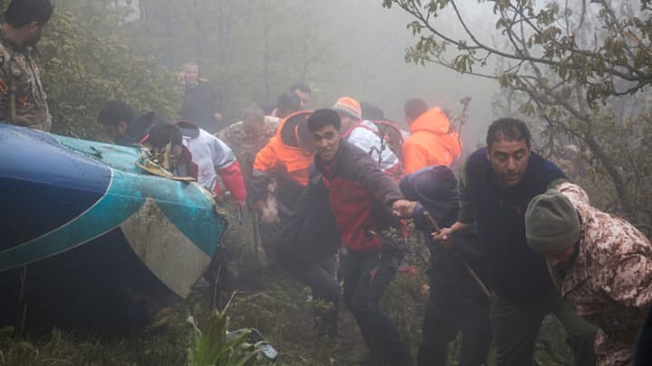 Multiple rescue teams were pressed into service after the crash but fog, snow, rain and the local terrain were impeded the search operation. (Photo: Getty)