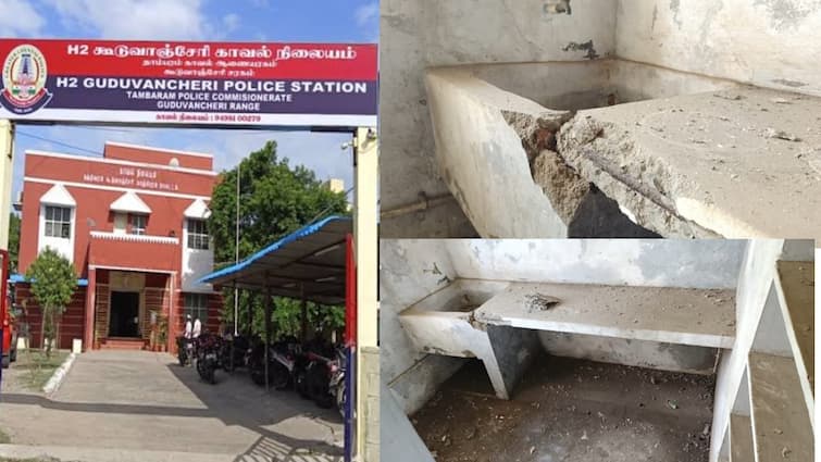 policeman was seriously injured when two countryvmade bombs exploded near Guduvancheri police station in Chengalpattu district in the old police quarters Guduvancheri Bomb: காவலருக்கு நேர்ந்த கொடூரம்! பூட்டிய வீட்டுக்குள் வெடித்த 2 நாட்டு வெடிகுண்டுகள்!