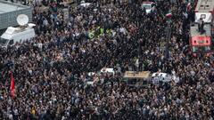 Thousands Gather At Iran Mosques & Squares To Mourn President Ebrahim Raisi