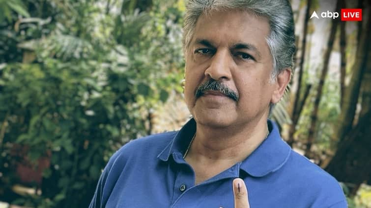 Anand Mahindra: आनंद महिंद्रा ने शेयर की चुनाव की ‘बेस्ट फोटो’, पहली बार इन्होंने की वोटिंग 