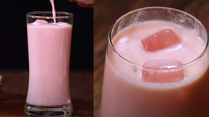 Paalkova Rose Milk Recipe : வெயிலுக்கு சாதாரண ரோஸ் மில்க் குடிப்பதை விட, இந்த மாதிரி பால்கோவா ரோஸ் மில்க் செய்து குடித்து பாருங்க சூப்பரா இருக்கும்.