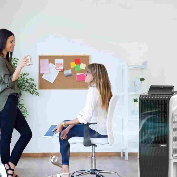 ਕਮਰੇ 'ਚ ਨਮੀ ਘੱਟ ਕਰਨ ਲਈ ਤੁਹਾਨੂੰ ਕੂਲਰ ਦੇ ਨਾਲ-ਨਾਲ ਪੱਖਾ ਜ਼ਰੂਰ ਚਲਾਉਣਾ ਚਾਹੀਦਾ ਹੈ। ਨਾਲ ਹੀ, ਕਮਰੇ ਦੀਆਂ ਖਿੜਕੀਆਂ ਨੂੰ ਥੋੜਾ ਜਿਹਾ ਖੁੱਲ੍ਹਾ ਛੱਡ ਦਿਓ ਤਾਂ ਕਿ ਕਮਰੇ ਵਿੱਚ ਹਵਾਦਾਰੀ ਦੀ ਕੋਈ ਸਮੱਸਿਆ ਨਾ ਹੋਵੇ