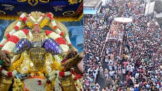 kanchipuram varadharaja perumal kovil Vaikasi Brahmotsavam  garuda sevai 2024 காஞ்சியில் கூடிய லட்சக்கணக்கான மக்கள்..! காஞ்சிபுரம் வரதராஜ பெருமாள் கோயில் கருட சேவை..!