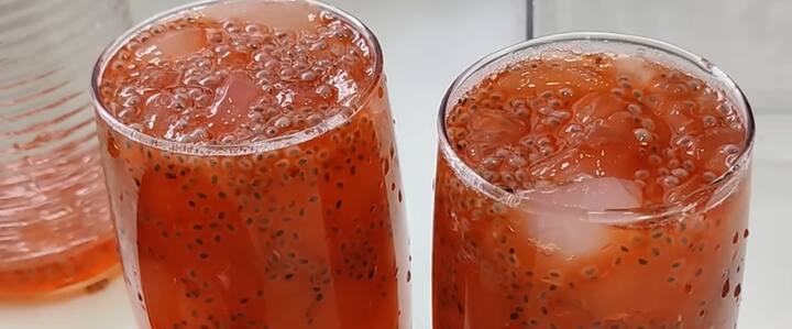 அதன் பின் பரிமாறினால் சுவையான நுங்கு சர்பத் தயார்.