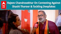 Lok Sabha Elections 2024: Rajeev Chandrasekhar On Contesting Against Shashi Tharoor & Tackling Deepfakes