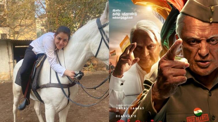 Kajal Aggarwal Shot For Kamal Haasan Starrer 'Indian 2' Two Months Postpartum Kajal Aggarwal post pregnancy Kajal Aggarwal Shot For Kamal Haasan Starrer 'Indian 2' Two Months Postpartum: 'I Was Horse Riding & It Was Excrutiatingly Painful'
