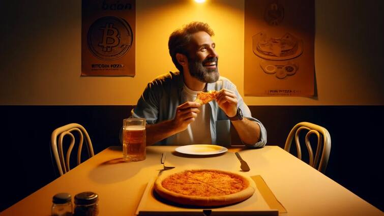 Bitcoin Pizza Day: दो पिज्जा के लिए दे दिए 6 हजार करोड़ के बिटकॉइन, फिर बना ये इतिहास What is Bitcoin Pizza Day when a person spends thousands unit of cryptocurrency for pizza Bitcoin Pizza Day: दो पिज्जा के लिए दे दिए 6 हजार करोड़ के बिटकॉइन, फिर बना ये इतिहास