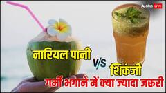 गर्मी लगने पर सबसे पहले क्या पीना सही, पानी-शिकंजी या कोकोनट वॉटर?