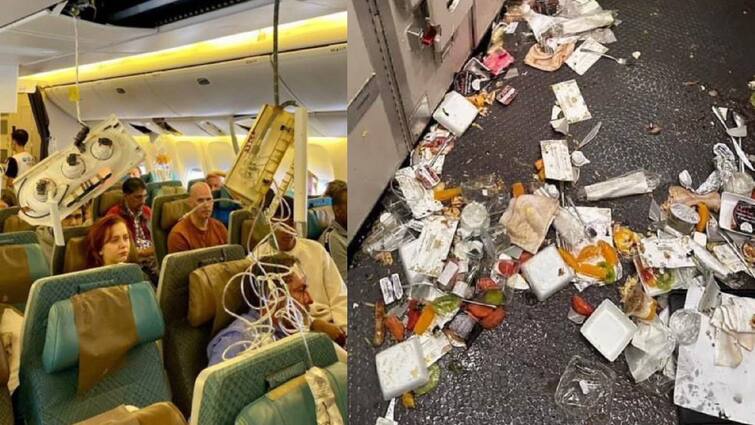 One dead, 30 injured after severe turbulence on Singapore Airlines flight Singapore Airlines: 30 பேர் காயம்.. ஒருவர் உயிரிழப்பு..நடுவானில் குலுங்கிய சிங்கப்பூர் ஏர்லைன்ஸ் விமானம்.. பதறவைத்த காட்சிகள்!