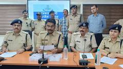 पश्चिम बंगाल से मध्य प्रदेश तक फैलाया फर्जी सिम कार्ड से अपराध का जाल, गिरोह के पांच सदस्य गिरफ्तार