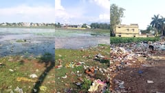 बस्तर की ऐतिहासिक गंगा मुंडा तालाब सिमटने के कगार पर, जलाशय के चारों ओर पसरी गंदगी