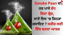Smoke Paan: ਸਮੋਕ ਪਾਨ ਦਾ ਹਰ ਪਾਸੇ ਵੱਧ ਰਿਹਾ ਕ੍ਰੇਜ਼, ਜਾਣੋ ਇਸ 'ਚ ਕਿਹੜਾ ਰਸਾਇਣ ? ਸਰੀਰ ਲਈ ਇੰਝ ਬਣਦਾ ਘਾਤਕ