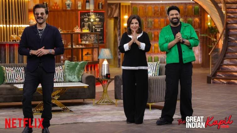 The Great Indian Kapil Show Promo Farah Khan Anil Kapoor Kapil Sharma Netflix Show Watch Who Is Bollywood's Biggest Miser? Farah Khan Spills The Beans On The Great Indian Kapil Show; Watch