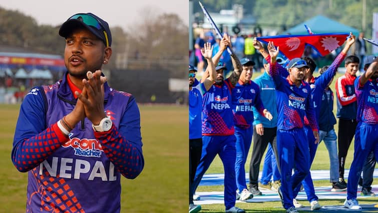 nepal cricketer sandeep lamichhane claims us embassy denied his visa stops him playing t20 world cup 2024 T20 World Cup 2024: नेपाल क्रिकेट टीम पर मुसीबतों का पहाड़, मेन खिलाड़ी को रेप केस में मिली थी राहत; अब यूएस एम्बेसी ने नहीं दिया वीजा