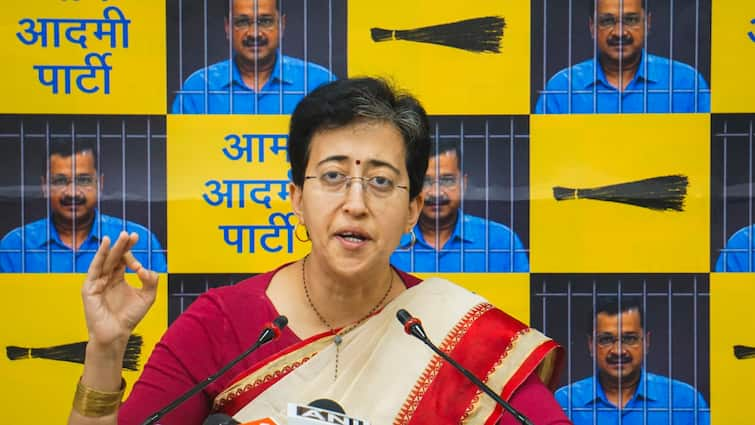 Delhi Water Crisis Atishi Accuses Haryana Not Releasing Water Share Of Yamuna Challan AAP Delhi govt 'Haryana Not Releasing Delhi's Water Share, AAP Govt May Move SC,' Atishi Says As She Warns Of 'Challan' Amid 'Scarcity'