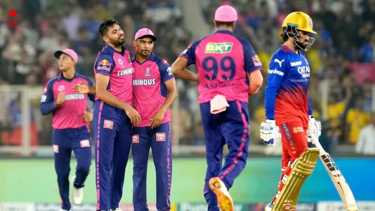 Avesh Khan R Ashwin shines with the ball restricts RCB to 172/8 in IPL 2024 Eliminator