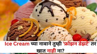 Health : सावधान! Ice Cream च्या नावाखाली तुम्ही 'फ्रोझन डेझर्ट' तर खात नाही ना? दोघांमधील फरक, महत्त्वाच्या गोष्टी जाणून घ्या