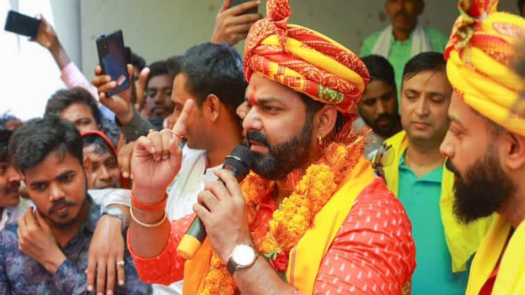 bhojpuri actor Pawan Singh attacked RJD and Upendra Kushwaha after being expelled from BJP Pawan Singh: 'आज भी रण में अभिमन्यु अकेला है', BJP से निष्कासित होने पर पवन सिंह ने विरोधियों को दिया बड़ा मैसेज