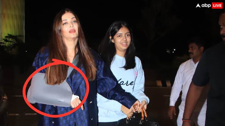 how Aishwarya Rai arm fractured Know What Really Happened To her Aishwarya Rai Bachchan का हाथ कैसे टूटा? 11 मई को घर में क्या हुआ था? Cannes से वापसी के बाद बताया सच
