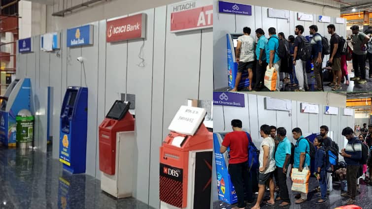 ABP NADU IMPACT  ATMs become operational at  kilambakkam new bus station ABP NADU IMPACT :   கிளாம்பாக்கத்தில் தவித்த மக்கள்..! செயல்பாட்டிற்கு  வந்த ஏடிஎம்கள்..!
