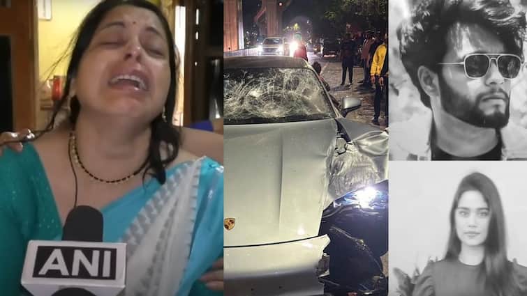 Pune Porcshe car Accident Victim Anis Awdhiya Mother breaks into tear Demand Justice Marathi News 'मेरा बच्चा अच्छा था.. त्याची काही चूक नव्हती,त्याला अमानुषपणे का मारलं?' अनिसच्या आईचा काळजाचं पाणी करणारा आक्रोश