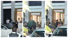 Shah Rukh Khan Shielded From Paps, Gauri Khan, Suhana, AbRam Spotted After The Actor's Discharge From Hospital. In Pics