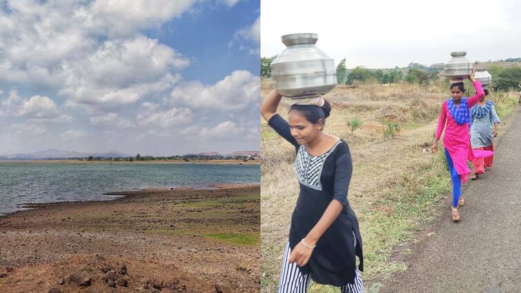 Nashik Water Shortage Despite the dam in Nishanwadi area of ​​Igatpuri taluka  inconvenience to the citizens Maharashtra Marathi News धरण उशाला अन्‌ कोरड घशाला! घोटभर पाण्यासाठी महिलांची भटकंती, नाशिकमधील भीषण वास्तव समोर