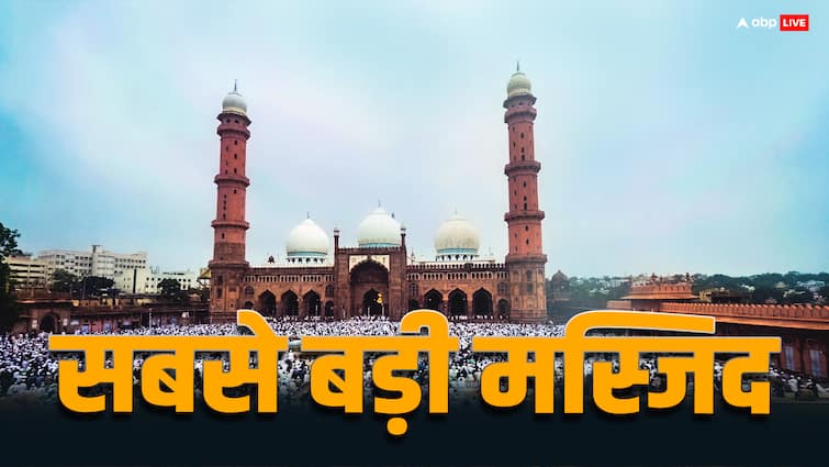 Taj ul Masajid India biggest mosque in Madhya Pradesh know how many acres it is built on दशकों से इस राज्य की सत्ता में भाजपा, यहीं बनी है देश की सबसे बड़ी मस्जिद...लाखों लोग एक साथ पढ़ते हैं नमाज