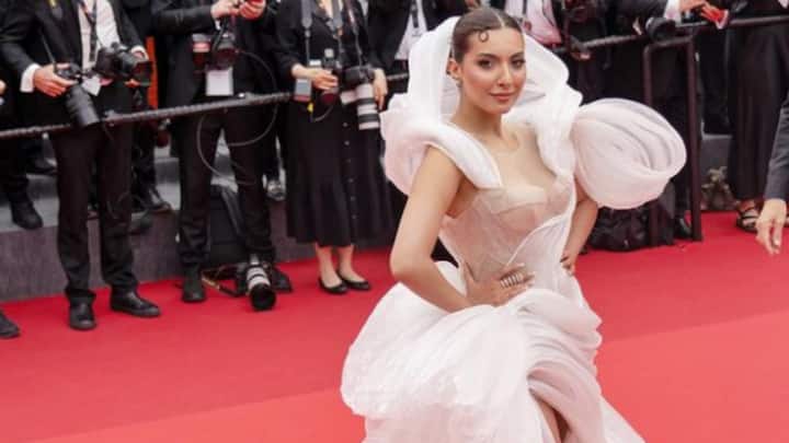Niki Mehra, a fashion and beauty influencer, who began her journey by winning the Swarovski Style Your Way to Paris competition in 2015 made her Cannes debut this year.