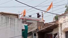 बुरहानपुर में बच्ची से रेप के बाद हत्या के आरोपी के घर पर चला बुलडोजर, फांसी देने की मांग