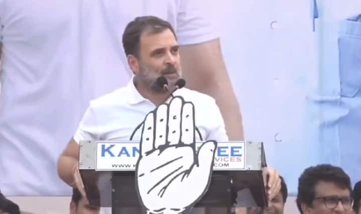 राहुल गांधी ने कहा कि देश के पीएम नरेंद्र मोदी अपने चमचों के इंटरव्यू में कहते हैं- मैं बायोलॉजिकल नहीं हूं.