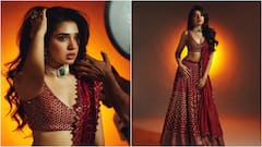 Krithi Shetty: రెడ్‌ లెహంగాలో కృతి శెట్టి ఘాటు అందాలు - మతిపోగోడుతున్న బేబమ్మ