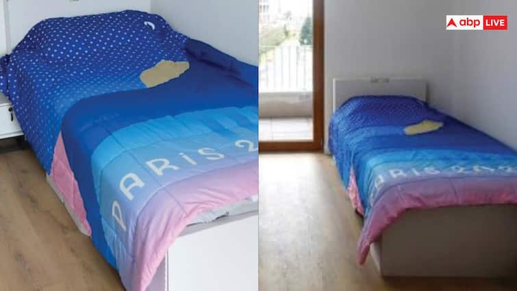Paris Olympics 2024 anti-sex beds ultra light cardboard bed for participants photos viral on social media myth or fact Paris Olympics 2024: पेरिस ओलंपिक में खिलाड़ियों के लिए लगाए गए एंटी सेक्स बेड? सोशल मीडिया पर वायरल हो रही तस्वीरें