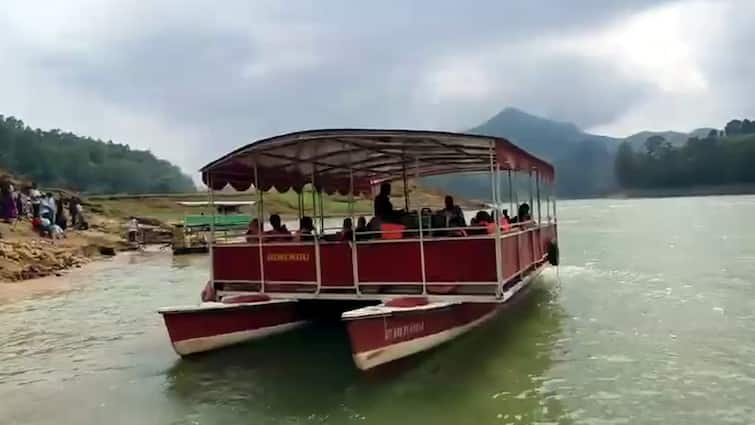 Kerala Battery boat ride tourists welcome at Munnar Dam - TNN கேரளாவில் முதல் முறையாக பேட்டரி படகு சவாரி - மூணாறு போனா மறக்காதீங்க