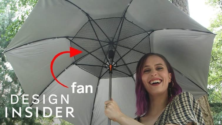MisterBreeze Sun Smart Umbrella With Inbuilt Fan and Air Conditioner at under 1500 मार्केट में आया Smart Umbrella, टॉप पर लगा है फैन, सिर्फ इतनी कीमत में मिलेगी AC जैसी हवा