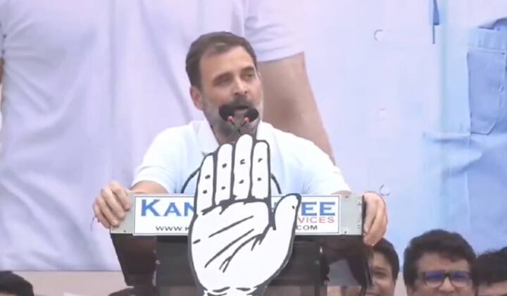 राहुल ने कहा कि पीएम मोदी की हर बात पर चमचे..वाह-वाह करते हुए कहते हैं क्या बात बोली है. वो कहते हैं परमात्मा ने पीएम मोदी को भेजा है.